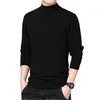 Mens Casual Shirts Winter T Shirt For Men Long Sleeve Tshirts Thermal Underwear Solid Color With Thin Fleece 221130