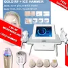 Microagulha fracionária RF 2 em 1 com martelo frio Anti-acne Diminuir poros Remoção de estrias Aperto de pele Cicatrizes de acne Máquina antienvelhecimento de radiofrequência