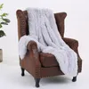 Blanket Super Soft Long Coral Fleece Warm Elegant Cozy Fluffy Sherpa Sofa Bedding Throw 221130