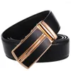 Cintos 2022 Moda Top Sale Designer Cowskin Belt Men Luxury Strap Buckle automática Marca masculina Couro genuíno