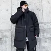 Men's Vests Plus Size 3Xl Thick Down Jacket Parka Coat s Winter Hooded Cotton Outwear Fashion Brand Clothing 221130