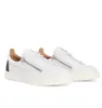 أعلى جودة نيكي أحذية أحذية أحذية منخفضة أعلى من قِبل Zips Side Side Heliene Leather White Black Man Sports Wholesale Outdoor Footwear EU38-47 مع Box