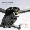 Интеллектуальная беспилотника S128 Mini Drone 4K HD-камера Профессиональная складная квадрокоптер Трехсторонний избегание препятствий.