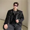 Men's Jackets Jacket Nightclub Men'S Glittering Sequins Stage Wear Performance Clothes And Women'S Double Layer Shoulder