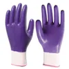 Xingyu N598 Handbescherming Nitril semi-onderdompeling Comfortabel anti-Skid slijtvaste olieresistent zuur en alkali-resistente arbeid handschoenen