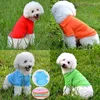 Dog Apparel Cute Summer Pet Puppy Small Cat POLO Shirt Cotton Clothes Costume T-Shirt 5 Size 6 Colors