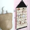 Christmas Decorations Xmas Advent Count Down Calendar 24 Pockets Hanging Snacks Candies Biscuits Organizer Wall Pocket Winter Decoration 221130