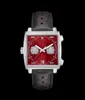 Luxury de haute qualité décontracté 44 mm Men039S Square VK64 Quartz Watch Verre revêtue Boucle de broche d'origine Multicolor Mens Wristwatch7196848