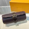 3 Custodia per orologio Pochette Accessori da viaggio Cinturino per orologio di lusso Borse portaoggetti Monogrammi / Borsa da designer in tela Damier M47530