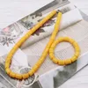 Necklace Earrings Set Fashion Wedding Jewelry For Women African Beads Jewellery Sets Choker Bracelet Bridal Dubai Ethiopian B244