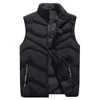 Gilet da uomo Gilet da uomo Elegante Autunno Inverno Caldo giacca senza maniche Gilet di cotone Gilet da uomo Moda Cappotti casual Uomo Europa Taglia 221130