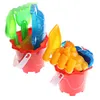 Песчаная игра на воде Fun Beach Bucket Set for Kids Summer Toys Castle Spade Shovel Shovel Rake Tools плесени 221129