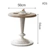 Iron coffee shop small round table living room Furniture leisure balcony some solid wood vintage home tablE tea tables