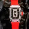 Horloge Volledig Crystal Milles Automatische Designer Horloges Barrel Wri Case Richa Mechanische Horloges Mechanica Aaaa Rm07-02 Rm007598