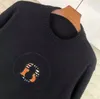 Moda masculino e feminino suéter de designer de luxo roupas de alta qualidade suéter preto suéter de bordado casual sweater Sweater Spring Sweetshirt