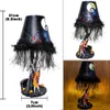 Itens de novidade Nightmare Jack's Table Lamp Resin Handmade Model Desktop Decorations Halloween Christmas Home Decores para sala de estar 221129