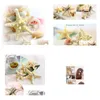 H￥rklipp Barrettes Fashion Jewelry Starfish Barrette Womens Natural Hairpin Side Clip Duck Beak Barrettes Drop Delivery Hairjewel Dhnlb