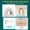 Lampes de table LED diamant lumière chevet chambre sommeil éclairages 3 couleurs gradation cristal lumières ornement cadeau pour salon