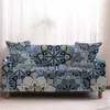 Chair Covers Mandala Theme Corner Sofa 1/2/3/4 Seat Anti-dirty Cushion Cover All Inclusive Washable Sectional Protector
