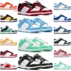 2023 Chaussures de course Baskets Plate-forme Chaussures Baskets Sports Sneaker Blue Coast Blanc Noir Gris Fog Low Ts Syracuse Michigan Momie Bordeaux Sail