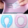 Toilet Seat Covers Washable Sticker Foam Cover Waterproof Silicone Four Seasons Soft Bathroom Closestool Mat Pad Cushion O-shape