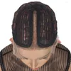 Czarna perłowa brazylijska peruka koronkowe przednie ludzkie peruki włosy Krótki kolor różowy ciemny korzeń 613 Blond