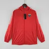 22-23 DC United jaqueta masculina lazer esporte blusão jerseys zíper completo com capuz blusões masculino moda casaco logotipo personalizado