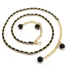 Bälten borttret Pearl Pendant Chain Shape Trendy Belt for Girls Women Wedding Party Fashion Dress Cummerbunds Tillbehör