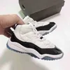 Детские кроссовки Bred 11S для больших мальчиков и девочек, розовые, темно-синие кроссовки со змеиной кожей 72-10, размер 4Y 4.5Y 5Y