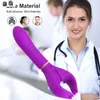 Adult Massager bq Powerful Big Vibrators for Women Magic Wand Body Massager Dildo Toy Woman Clitoris Stimulate Female Panties 10 Speed