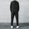 Survêtements pour hommes Hommes Survêtement Deux Pièces Ensemble Vêtements VestePants Costume De Sport Hommes Streetwear Casual Printemps Automne Sweats À Capuche Sweatpant Sportswear 220930