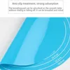 Table Mats Silicone 30cm Round Scale Pad Kneading Mat Heat Insulation Placemat High Temperature Anti-skid Kitchen Gadget