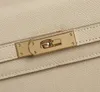 5A 품질 17 색 공주 가방 여자 어깨 가방 Espom 디자이너 22cm 25cm 28cm 레이디 정품 가죽 토트 핸드백 Kellys의 손바닥 인쇄 지갑