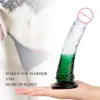 Toy Massager 3 Size Realistic Huge Penis Cock Female Masturbation Soft Big Dildo with Powerful Suction Cup Erotic Sex Toy for Women