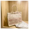 75% Off Shoulder Bags Outlet Online trend one Shopping Tote Canvas large capacity portable women's