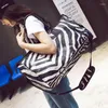 Borse borsel marca da donna sacca per bagchi di grande capacità uomini viaggiare a striscia di moda weekend spalla spalla con traversa
