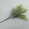 Decorative Flowers INS Artificial Flower Leaves Plants Fake Lifelike Plastic Persian Grass Bush