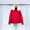 designerskie kurtki kobiety zimowy puffer płaszcz na zewnątrz Montebello kurtka Doudoune femme kurtka kobieta futra płaszcza parka