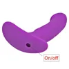 Massaggiatore giocattolo del sesso Vibratore in silicone Massaggio vaginale Dildo indossabile Giocattolo del sesso Giocattoli per donna Masturbatore femminile Stimolatore del clitoride del punto g