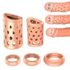Toy Massager 5 Pcs/set Foreskin Correction for Men Breathable Penis Cock Rings Delay Ejaculation Sex Toys Adult Male Chastity Belt