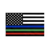 3x5ft 90x150 cm Ligne verte bleu rouge mince Multi drapeau All Lives Matter Officers d'application de la loi USA USA AMERICAN POLICE DIRECT FACTORY WROLISALE