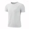 Herren T-Shirts Brand Herren Sommer T-Shirt M￤nner l￤ssig Kurzarm O-Neck Hemd bequem