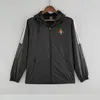 22-23 Real Valladolid jaqueta masculina lazer esporte blusão jerseys zíper completo com capuz blusões masculino moda casaco logotipo personalizado