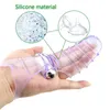 Massaggiatore per adulti Finger Sleeve Masturbatore femminile g Spot Massaggio prostatico Clit Stimolare Giocattoli per donna Coppia Orgasmo lesbico Prodotti per adulti