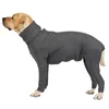 Abbigliamento per cani Cani di taglia grande Pigiami per vestiti per animali domestici Tuta Costume a maniche lunghe Cappotto a quattro zampe Abbigliamento di recupero Grande