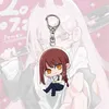 Keychains Kawaii Figures Anime Chainsaw Man Keychain Pochita Power Makima Angel Hayakawa Aki Key Ring 6 cm Acryl Charm Chain Llaveros