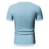 Мужские рубашки Mens Medice White Cotton Relcomed Fit Рубашка с коротким рукавом черная растяжка