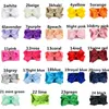 Akcesoria do włosów 1PCS 5 '' butikowy Grosgrain Ribbon Bows Turban Hairbands Miękkie nylonowe opaski na głowę elastyczne nakrycia głowy dla dzieci