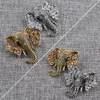 브로치 동물 코끼리 브로치 모조 다이아몬드 반짝이는 고급 패션 창조적 인 고급 장식 남녀 드레스 재킷 재킷 정장 셔츠 청바지