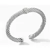 Vita kabel smycken armband sliver och armband charm designer klassiker rosa färg mode armband med zirkon 7mm279u